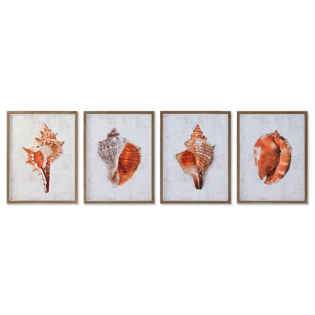 Bild DKD Home Decor 50 x 2 x 65 cm (4 Stücke)