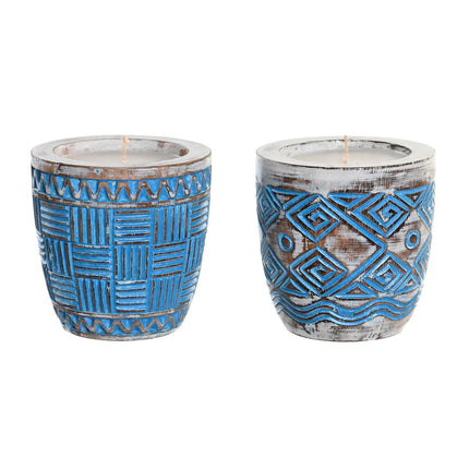 Kerze DKD Home Decor (2 Stück)