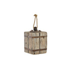 Türhalter DKD Home Decor 14 x 14 x 23,5 cm Metall Holz Aluminium