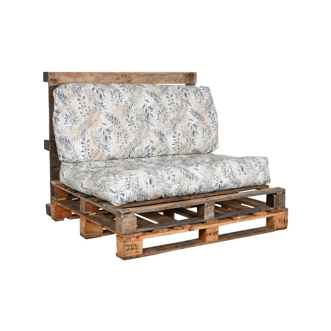 Kissen DKD Home Decor Boden 120 x 80 x 16 cm Aluminium Bunt