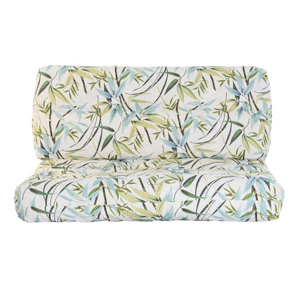Kissen DKD Home Decor Boden 120 x 80 x 16 cm Aluminium grün Bambus