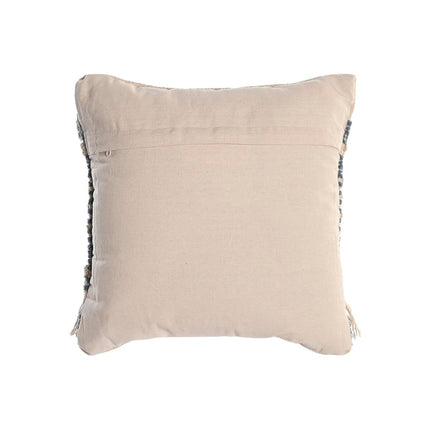 Kissen DKD Home Decor Blau 45 x 10 x 45 cm Weiß Boho