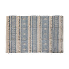 Teppich DKD Home Decor 180 x 120 x 2 cm Blau Baumwolle Weiß Boho