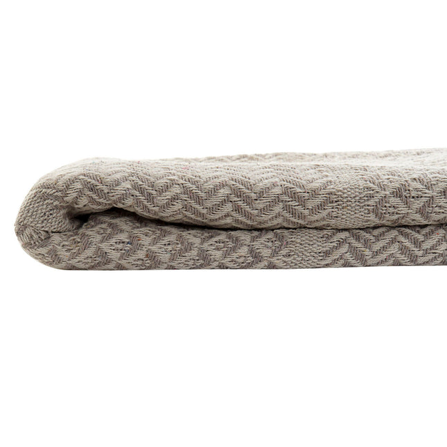 Decke DKD Home Decor 130 x 170 x 1 cm Beige