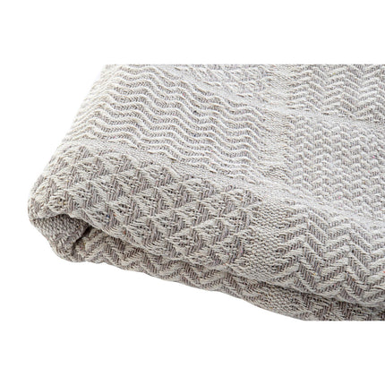 Decke DKD Home Decor 130 x 170 x 1 cm Beige