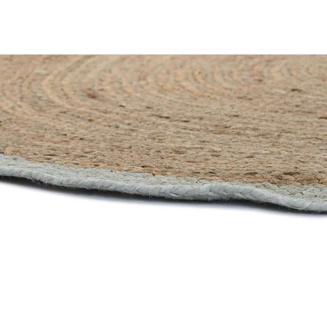 Teppich DKD Home Decor Scandi grün Hellbraun Jute (150 x 150 x 1 cm)
