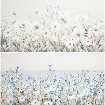 Bild DKD Home Decor 120 x 3,5 x 60 cm 120 x 3,7 x 60 cm Blomster Shabby Chic (2 Stück)