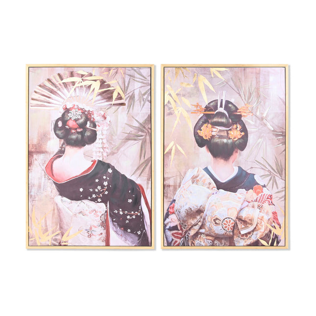 Bild DKD Home Decor 80 x 4 x 120 cm Orientalisch (2 Stück)