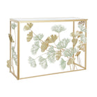 Konsole DKD Home Decor 108 x 36 x 80 cm Spiegel Gold Metall grün
