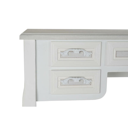 Schreibtisch DKD Home Decor Holz Weiß Holz MDF (90 x 40 x 78 cm)