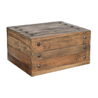 Couchtisch DKD Home Decor 78 x 59 x 41 cm Recyceltes Holz Kiefer
