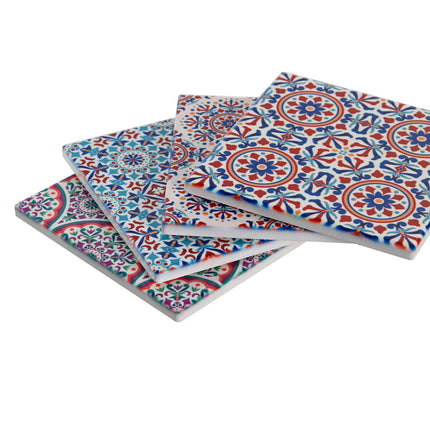 Untersetzer DKD Home Decor 10,8 x 10,8 x 0,7 cm