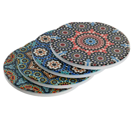 Untersetzer DKD Home Decor 10,8 x 10,8 x 0,7 cm