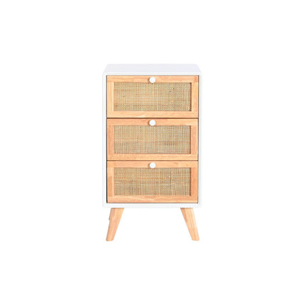 Schubladenschrank DKD Home Decor Paulonia-Holz Weiß 40 x 30 x 72 cm