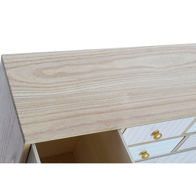 Anrichte DKD Home Decor 95 x 26 x 67,5 cm natürlich Paulonia-Holz