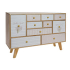 Anrichte DKD Home Decor 95 x 26 x 67,5 cm natürlich Paulonia-Holz