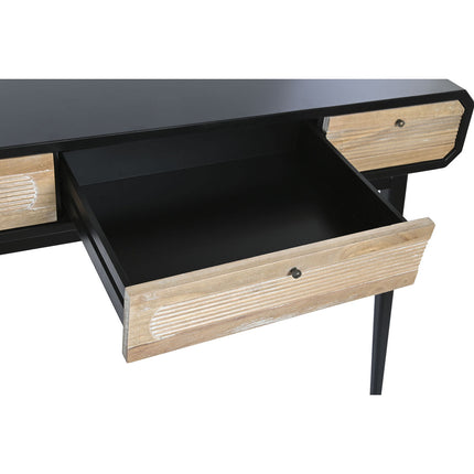 Konsole DKD Home Decor Schwarz Holz (110 x 40 x 80 cm)