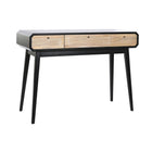 Konsole DKD Home Decor Schwarz Holz (110 x 40 x 80 cm)