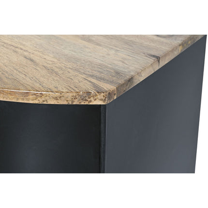 Tischdekoration DKD Home Decor Schwarz 120 x 45 x 45 cm Aluminium Eisen Mango-Holz
