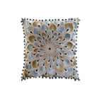 Kissen DKD Home Decor 40 x 15 x 40 cm Beige Blau