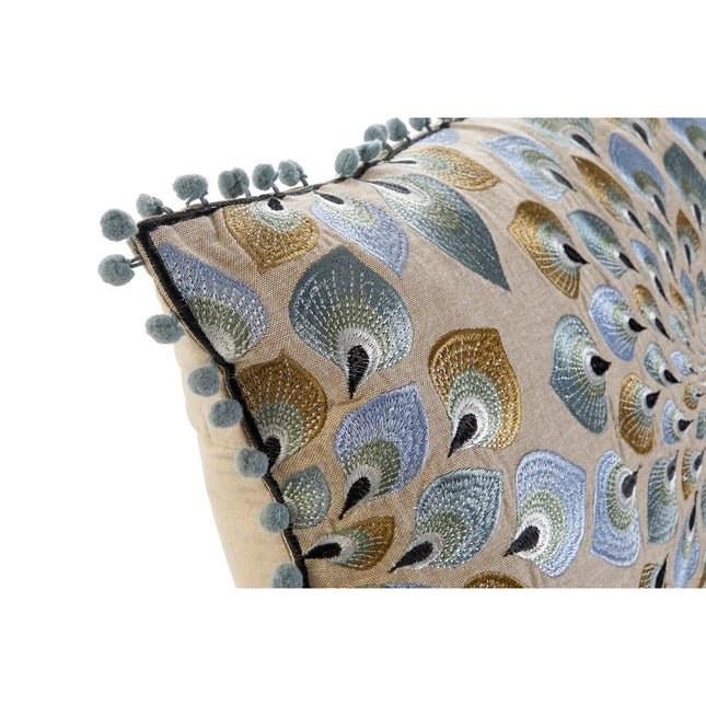 Kissen DKD Home Decor 36 x 15 x 60 cm Beige Blau