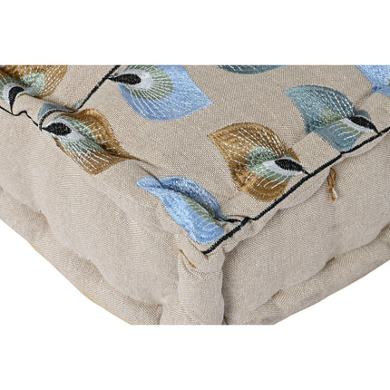 Gartenstuhl DKD Home Decor 155 x 76 x 65 cm 150 x 76 x 20 cm Beige Blau