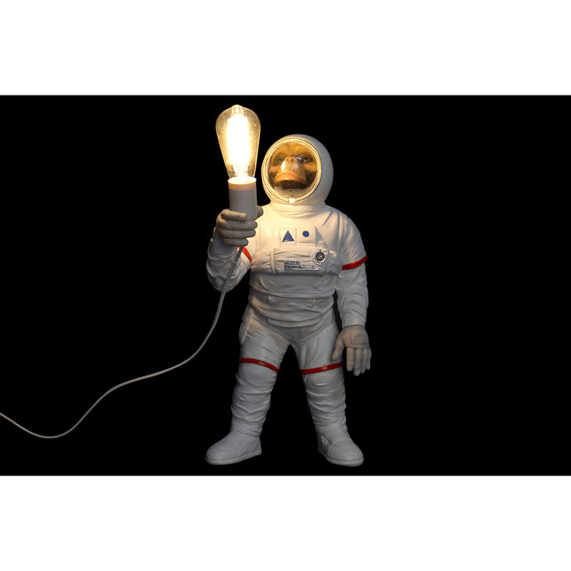 Tischlampe DKD Home Decor 24 x 22,5 x 47,5 cm Weiß Harz 220 V 60 W