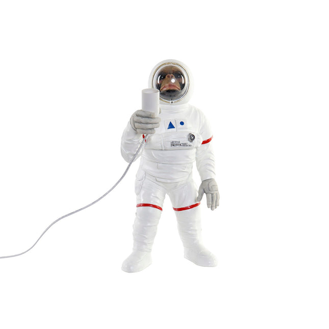 Tischlampe DKD Home Decor 24 x 22,5 x 47,5 cm Weiß Harz 220 V 60 W