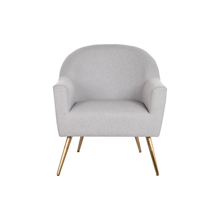 Sitz DKD Home Decor Grau Gold Metall 70 x 74 x 82,5 cm