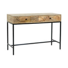Beistelltisch DKD Home Decor 108 x 38 x 76 cm Metall Mango-Holz
