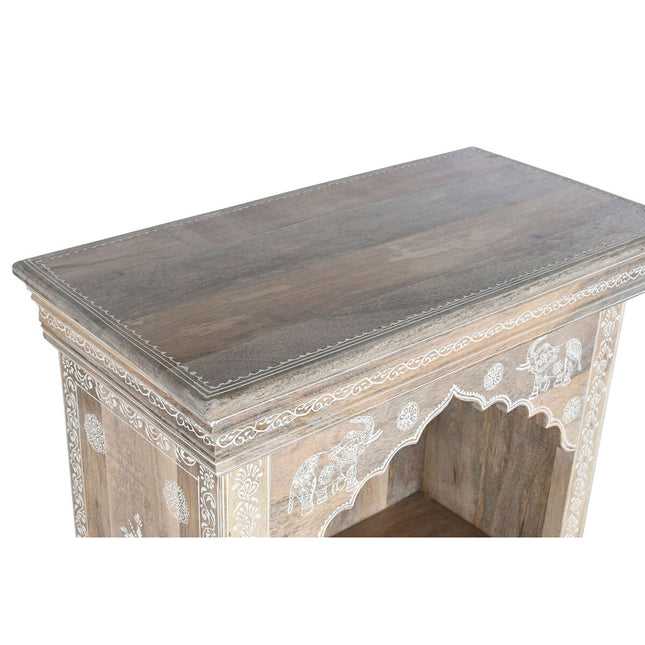 Buchhandlung DKD Home Decor natürlich Blau Weiß Bunt Mango-Holz Holz MDF 61 x 30 x 152 cm