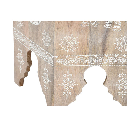 Satz mit 2 Tischen DKD Home Decor natürlich Mango-Holz 48 x 41,5 x 49 cm