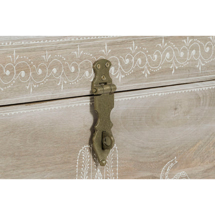 Truhe DKD Home Decor 78 x 43 x 45 cm natürlich Mango-Holz Holz MDF