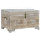Truhe DKD Home Decor 78 x 43 x 45 cm natürlich Mango-Holz Holz MDF
