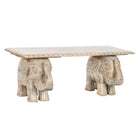 Tischdekoration DKD Home Decor 120 x 50 x 46 cm Mango-Holz