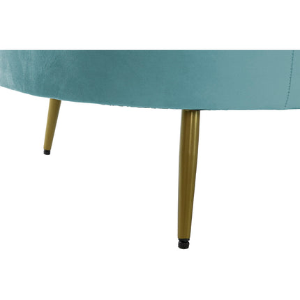 Sofa DKD Home Decor Blau Gold Himmelsblau Metall Wolken Scandi 155 x 75 x 92 cm