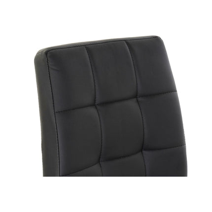 Stuhl DKD Home Decor Schwarz Dunkelgrau Metall Polypropylen 47,5 x 57,5 x 83 cm