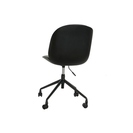 Stuhl DKD Home Decor Schwarz Dunkelgrau Metall Polypropylen 47,5 x 57,5 x 83 cm