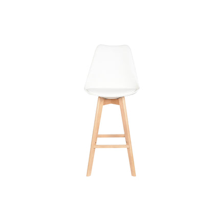 Hocker DKD Home Decor 48,5 x 55 x 109 cm Weiß Buche