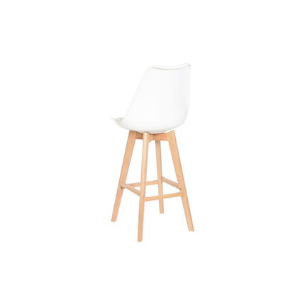 Hocker DKD Home Decor 48,5 x 55 x 109 cm Weiß Buche