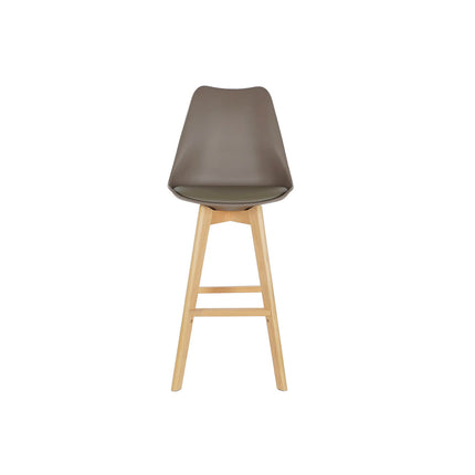 Hocker DKD Home Decor 48,5 x 55 x 109 cm Grau Buche