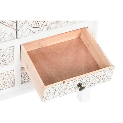 Anrichte DKD Home Decor Weiß Tanne Holz MDF 63 x 26 x 100 cm