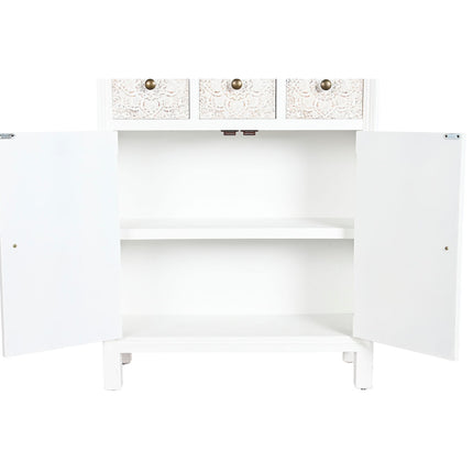 Anrichte DKD Home Decor Tanne Weiß 63 x 26 x 82 cm Holz MDF