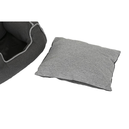 Haustierbettchen DKD Home Decor 72 x 61 x 34 cm Grau Blau Braun