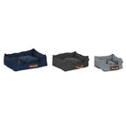 Haustierbettchen DKD Home Decor 68 x 59 x 20 cm Dunkelgrau Marineblau Hellgrau