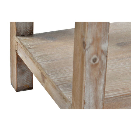 Beistellmöbel DKD Home Decor 160 x 40,5 x 81 cm natürlich Holz Aluminium
