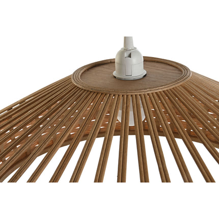 Deckenlampe DKD Home Decor 47 x 47 x 20 cm Braun Rattan 50 W
