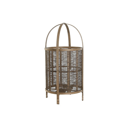 Kerzenschale DKD Home Decor natürlich Braun 31 x 31 x 60 cm