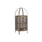 Kerzenschale DKD Home Decor natürlich Braun 31 x 31 x 60 cm
