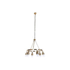 Deckenlampe DKD Home Decor 66 x 66 x 60 cm Kristall Gold Metall 40 W